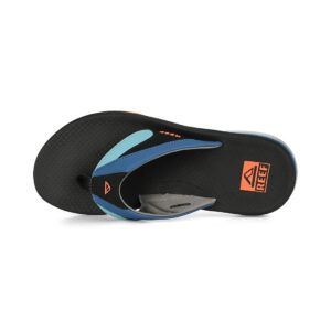 Reef Fanning+ Sandals - Blue/Black/Orange