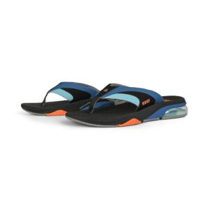 Reef Fanning+ Sandals - Blue/Black/Orange