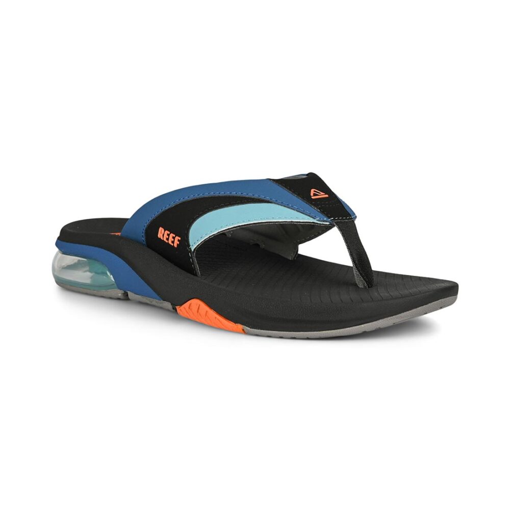 Reef Fanning+ Sandals - Blue/Black/Orange