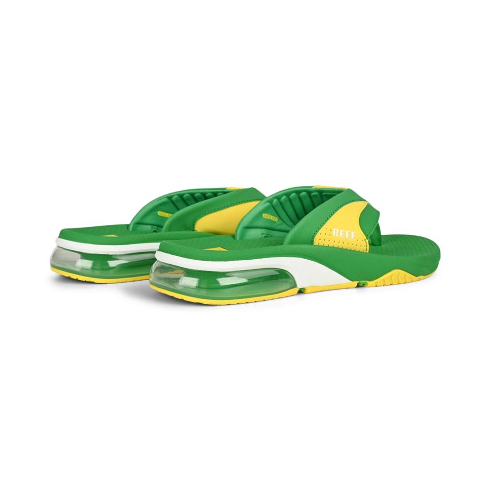 Reef Fanning+ Sandals - Green/Yellow