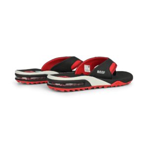 Reef Fanning Pregame Sandals - Black/Red