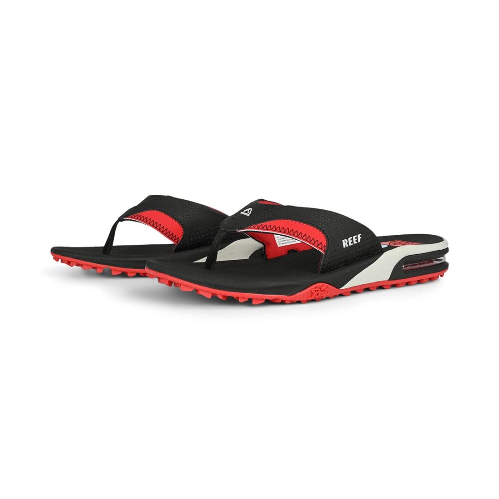 Reef Fanning Pregame Sandals - Black/Red