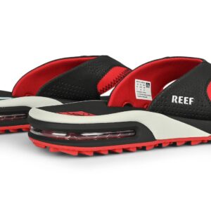 Reef Fanning Pregame Sandals - Black/Red