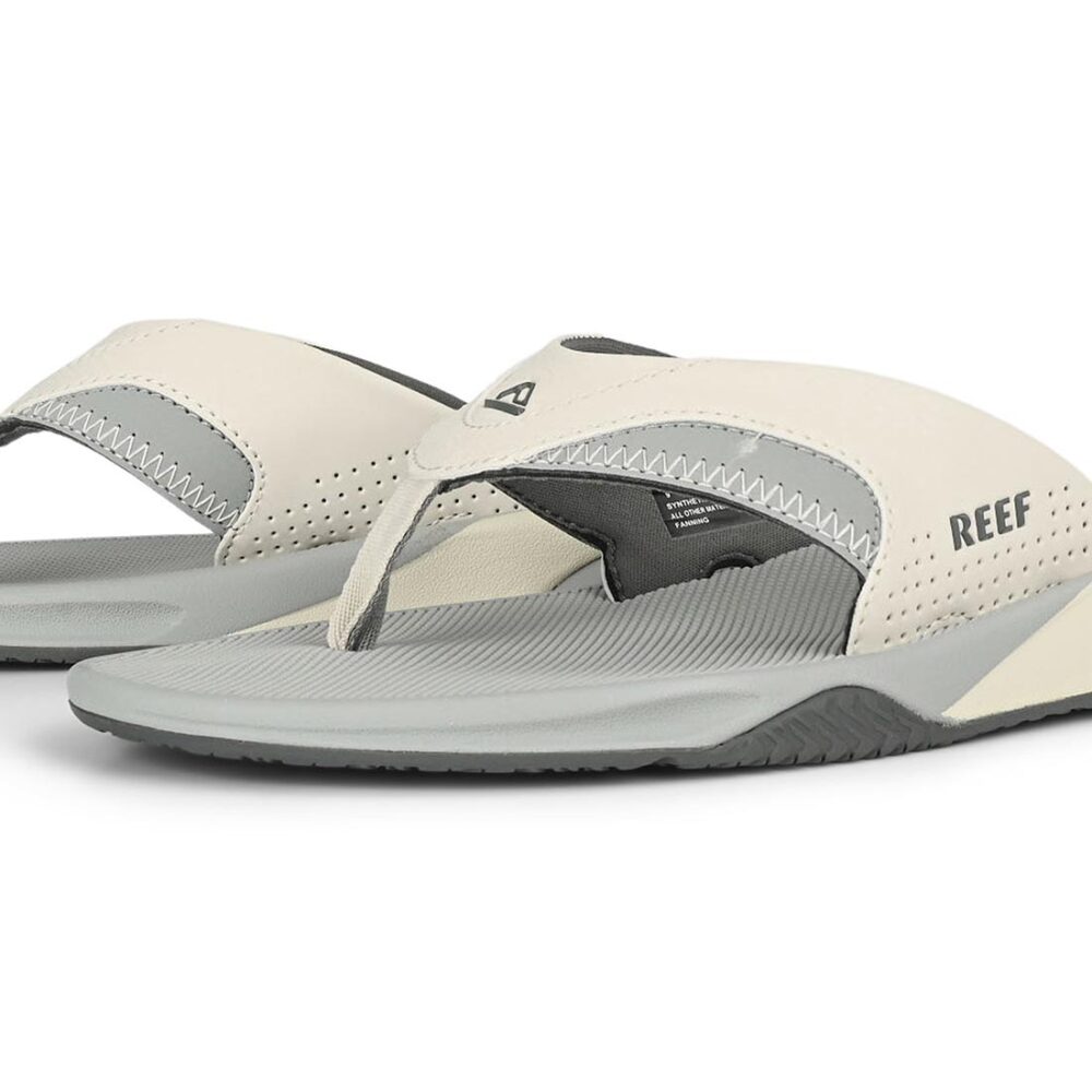 Reef Fanning Sandals - Light Grey/Grey Blue
