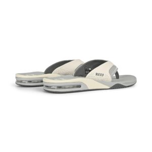 Reef Fanning Sandals - Light Grey/Grey Blue