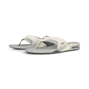 Reef Fanning Sandals - Light Grey/Grey Blue