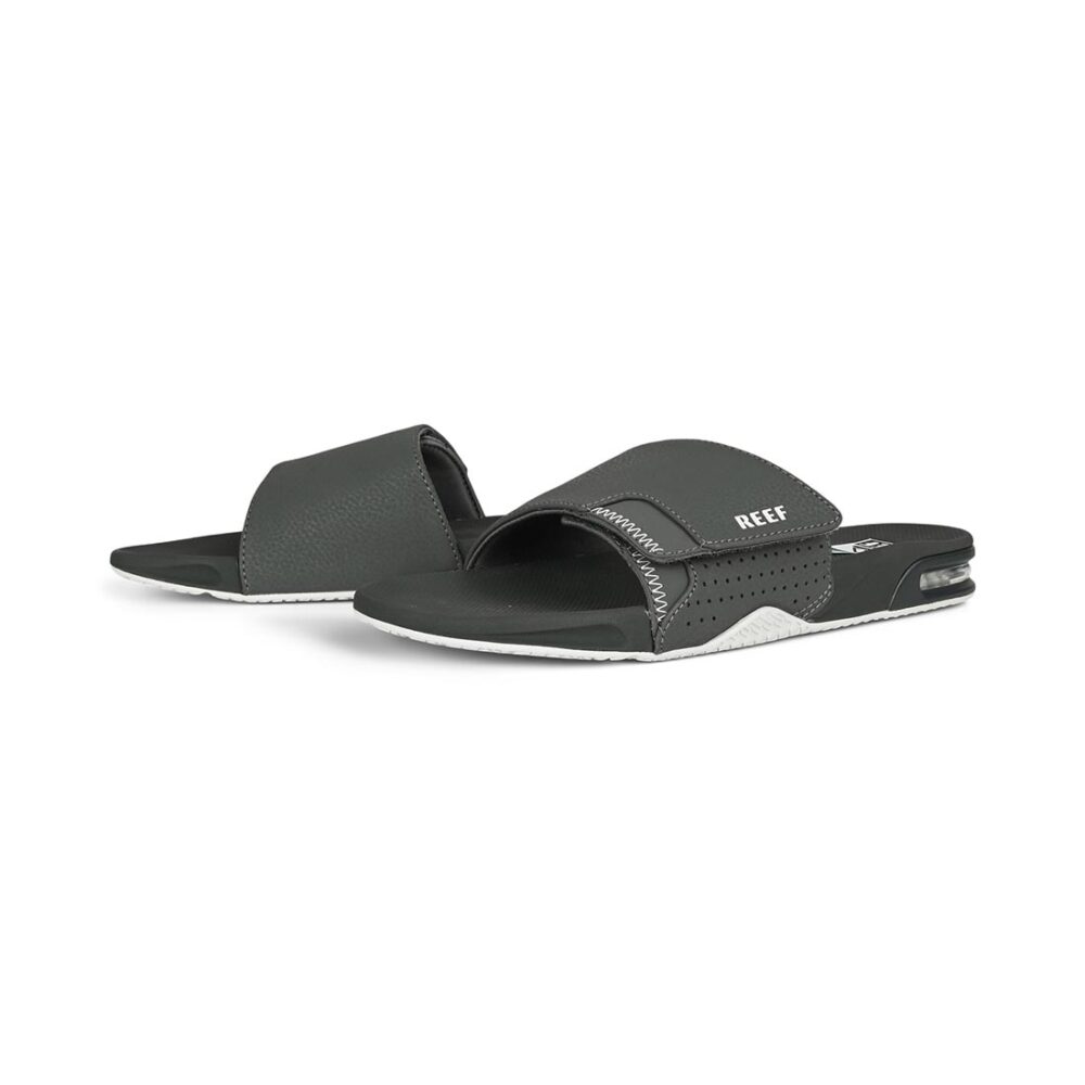 Reef Fanning Slide Sandals - Shadow