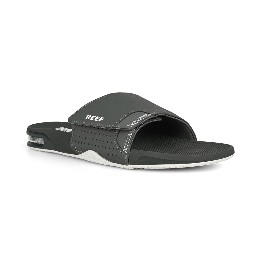 Reef Fanning Slide Sandals - Shadow -  8 UK