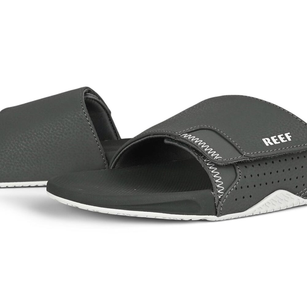 Reef Fanning Slide Sandals - Shadow