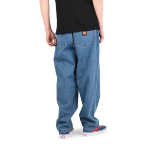 Santa Cruz Big Pant Baggy Jeans - Mid Blue - Supereight