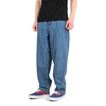 Santa Cruz Big Pant Baggy Jeans - Mid Blue