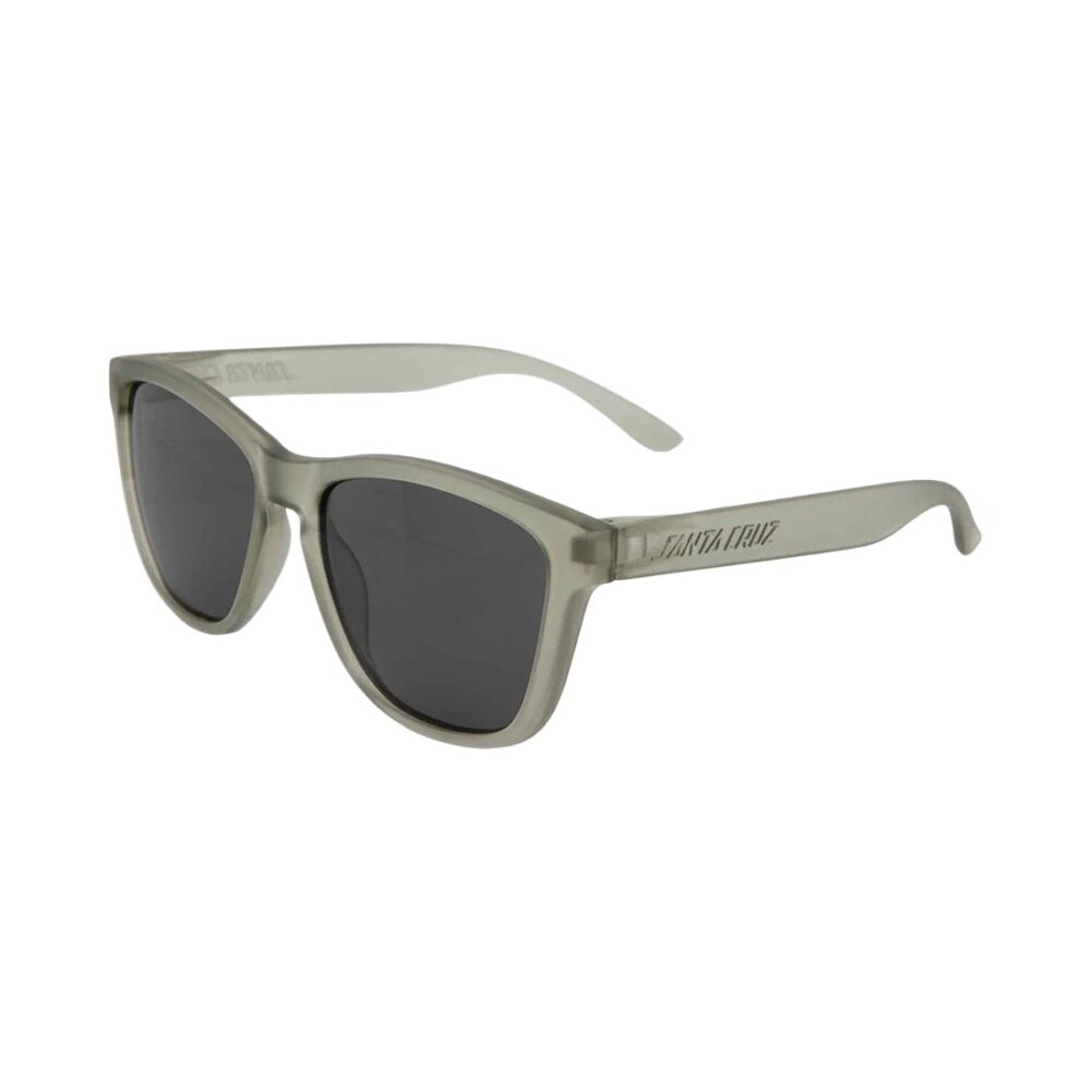 Santa Cruz Boss Strip Sunglasses - Stone Grey/Black