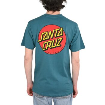 Santa Cruz Classic Dot Chest S/S T-Shirt - Teal