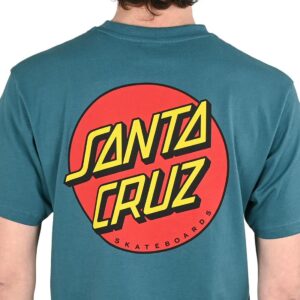 Santa Cruz Classic Dot Chest S/S T-Shirt - Teal