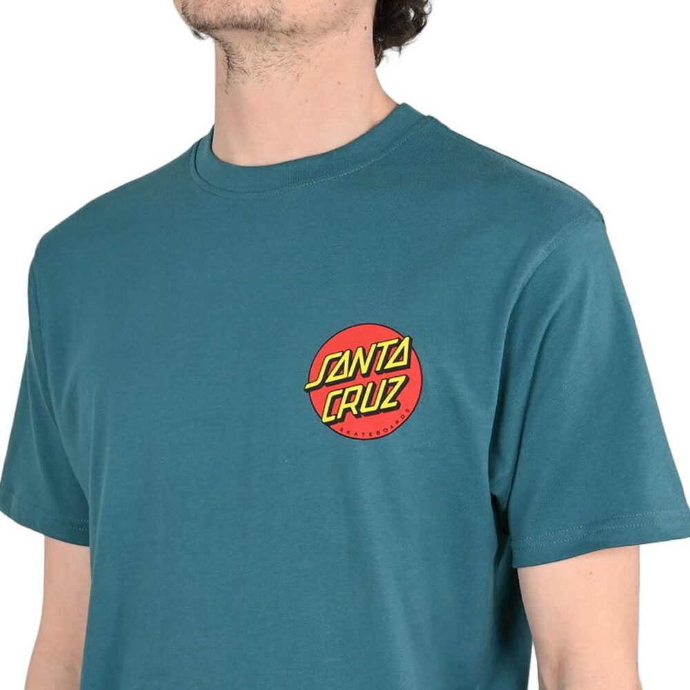 Santa Cruz Classic Dot Chest S/S T-Shirt - Teal