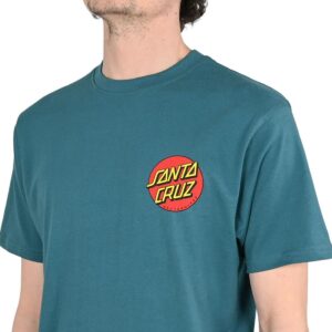 Santa Cruz Classic Dot Chest S/S T-Shirt - Teal