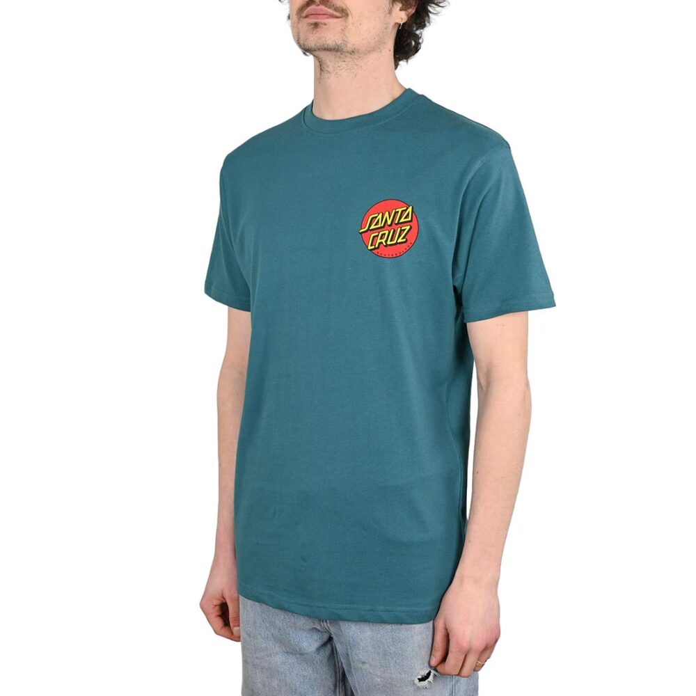 Santa Cruz Classic Dot Chest S/S T-Shirt - Teal