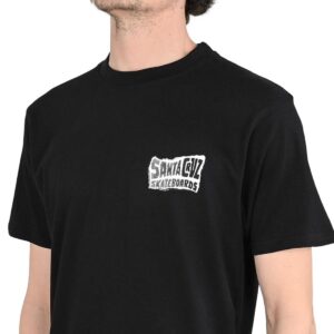 Santa Cruz Collage Hand S/S T-Shirt - Black
