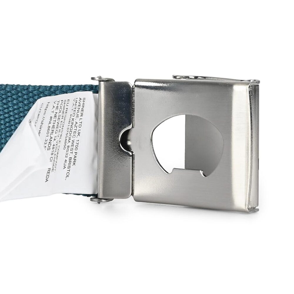 Santa Cruz Crop Dot Web Belt - Teal