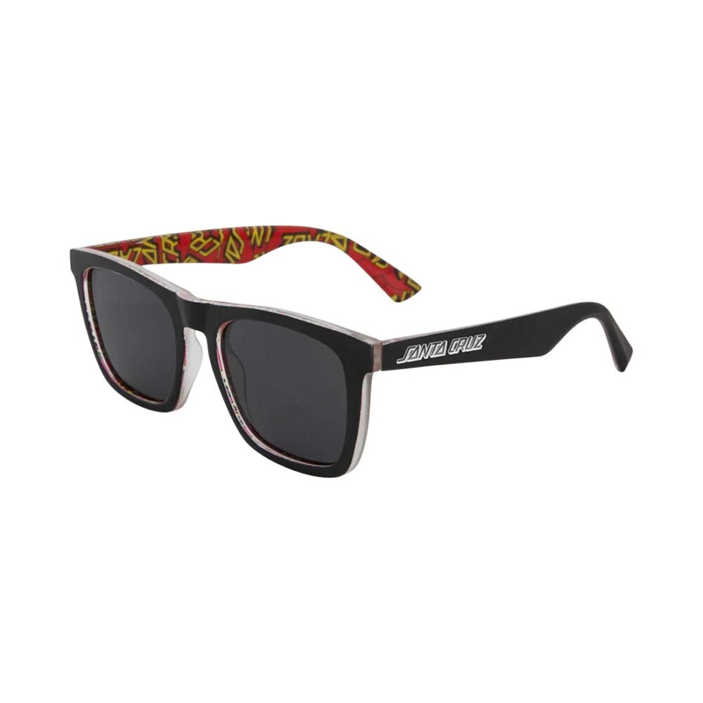 Santa Cruz Cruz Sunglasses - Black/Black
