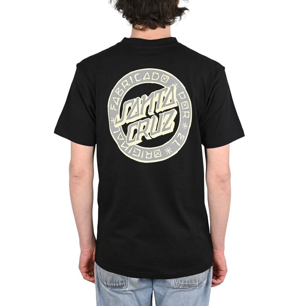 Santa Cruz Loco Dot S/S T-Shirt - Black