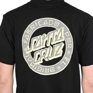 Santa Cruz Loco Dot S/S T-Shirt - Black