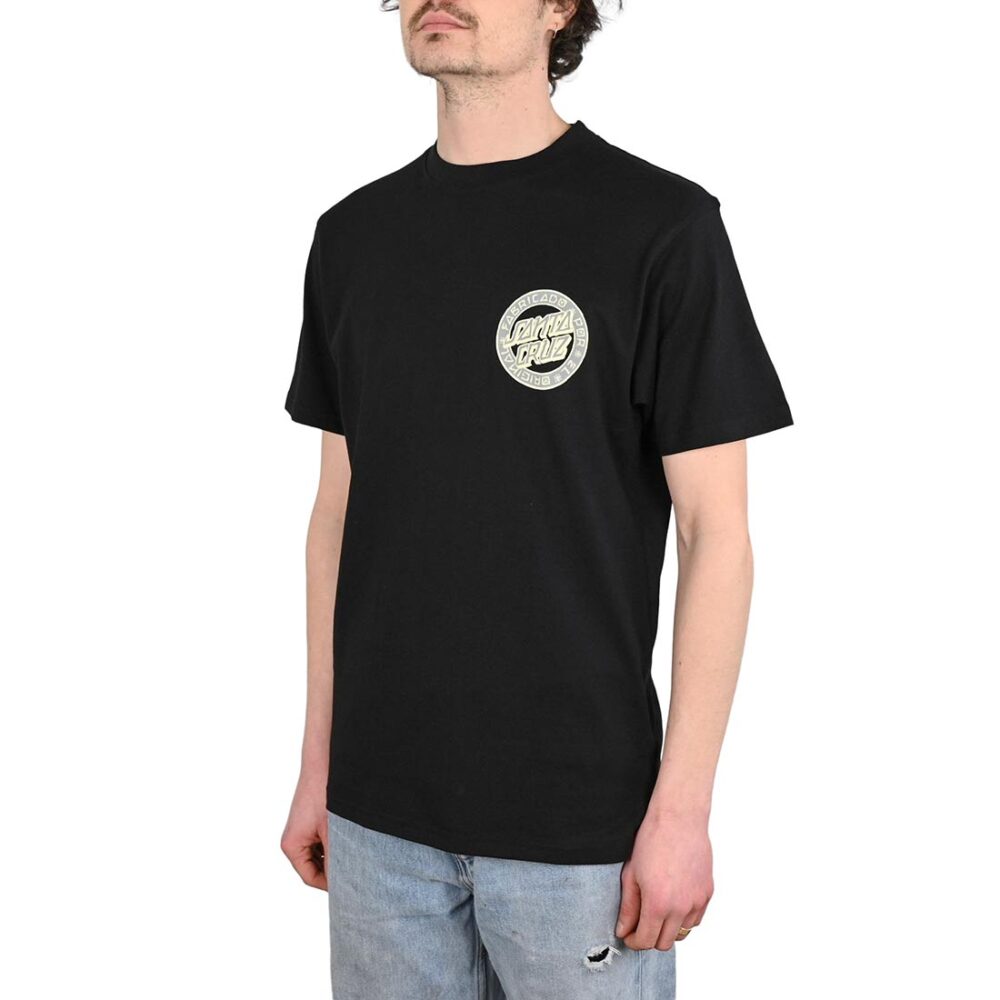 Santa Cruz Loco Dot S/S T-Shirt - Black
