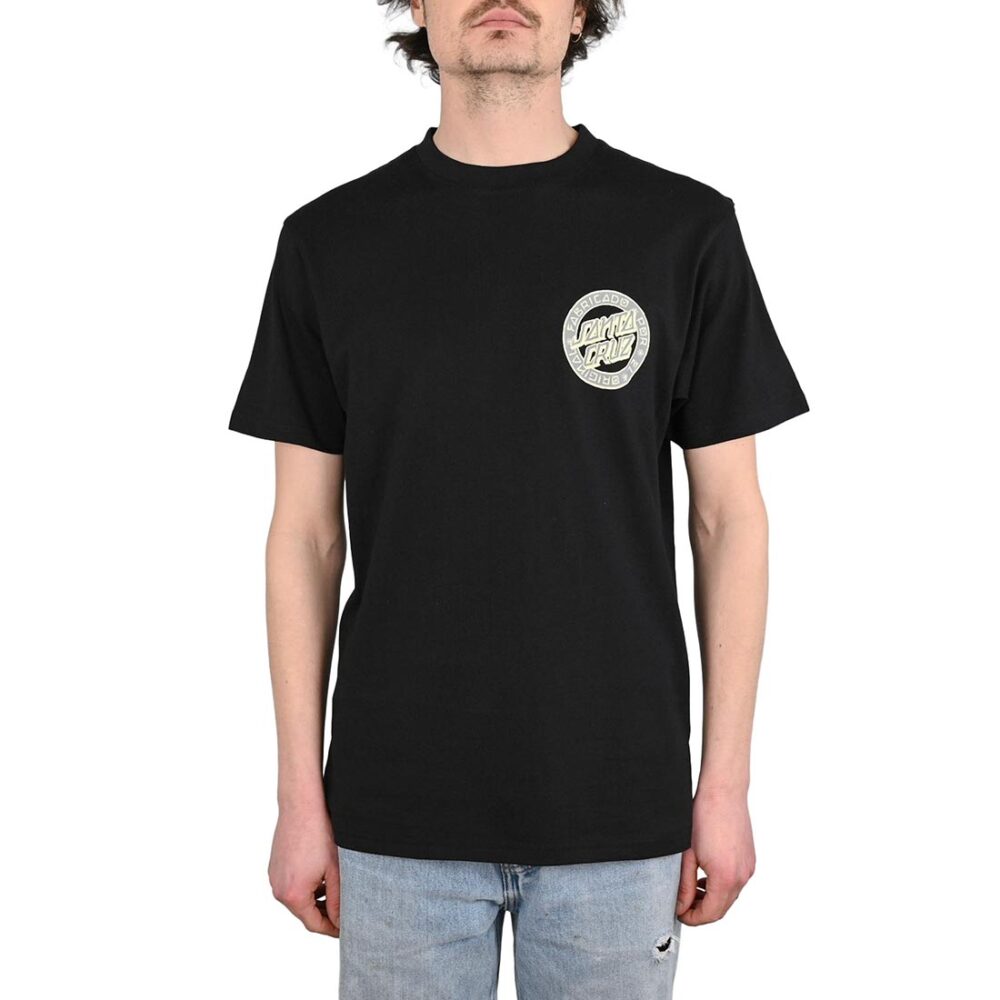 Santa Cruz Loco Dot S/S T-Shirt - Black