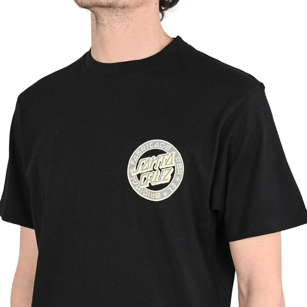 Santa Cruz Loco Dot S/S T-Shirt - Black