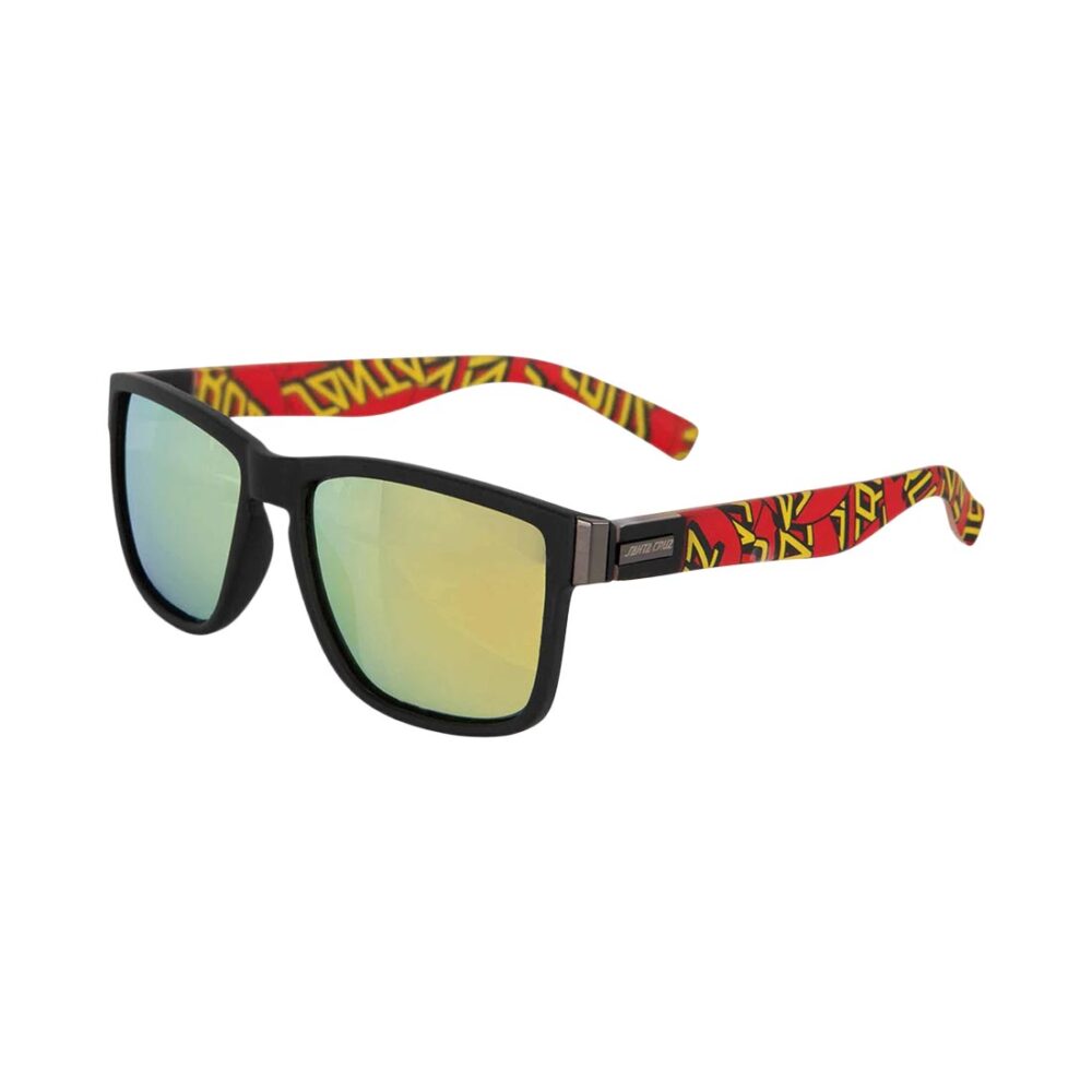 Santa Cruz Lucien Sunglasses - Black/Multi Dot