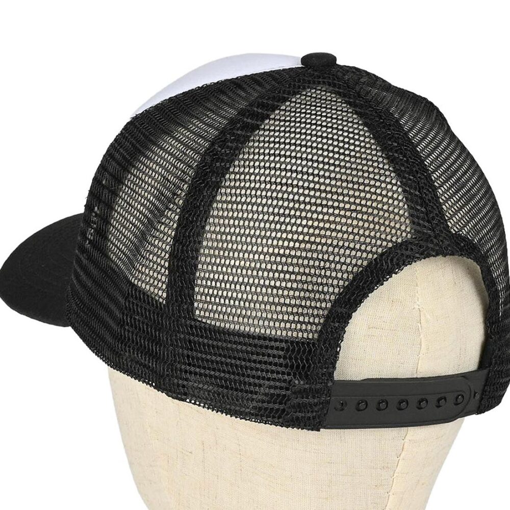 Santa Cruz Natas Sketch Panther Mesh Back Cap - Black/White