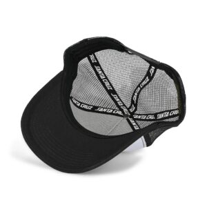 Santa Cruz Natas Sketch Panther Mesh Back Cap - Black/White
