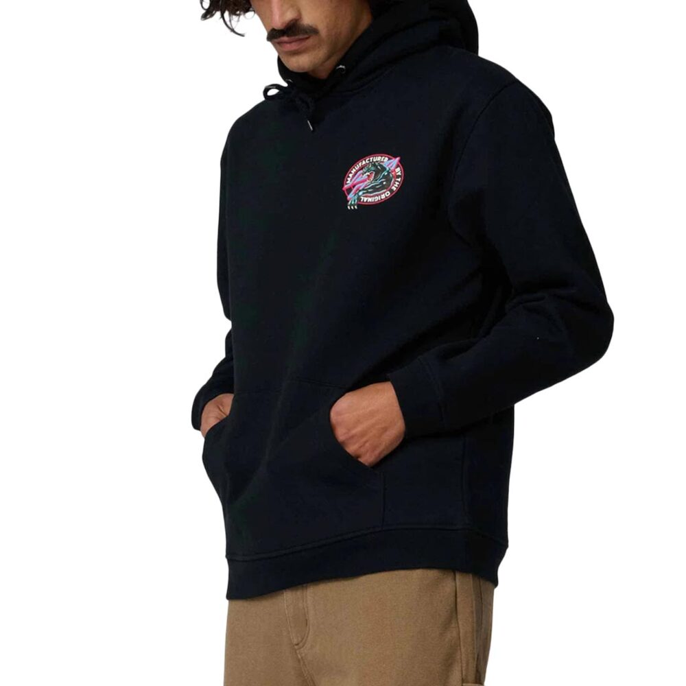Santa Cruz Natas Sketch Panther Pullover Hoodie - Black
