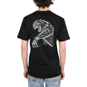 Santa Cruz Natas Sketch Panther S/S T-Shirt - Black