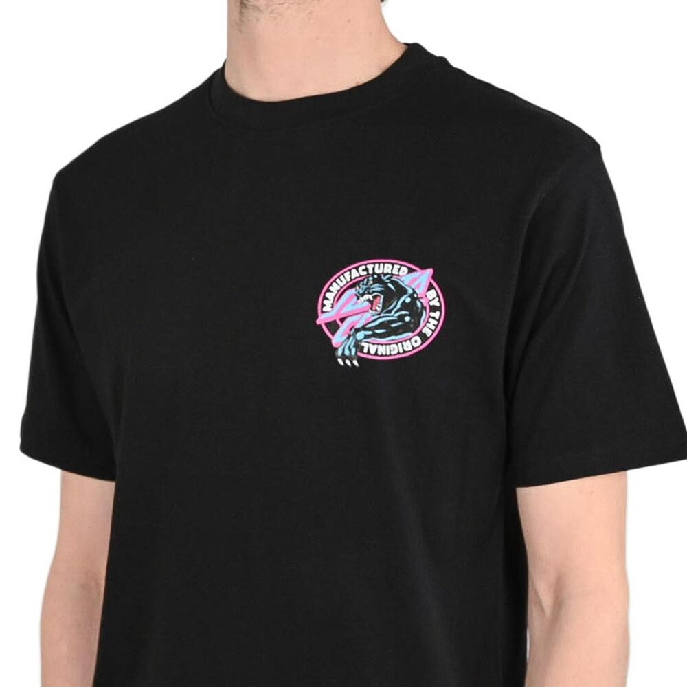 Santa Cruz Natas Sketch Panther S/S T-Shirt - Black