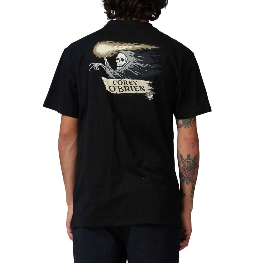 Santa Cruz O'Brien Reaper S/S T-Shirt - Black