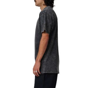 Santa Cruz Out Of Time Front S/S T-Shirt - Black Acid Wash