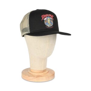 Santa Cruz Out Of Time Mesh Back Cap - Black/Stone Grey