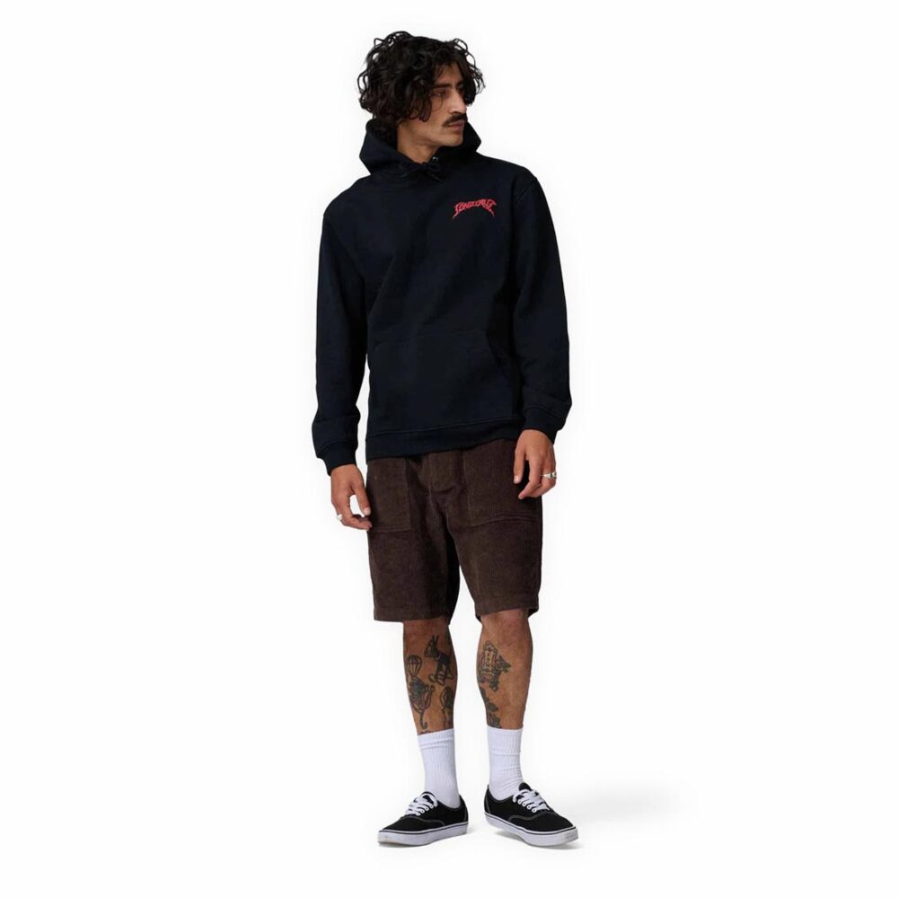 Santa Cruz Out Of Time Pullover Hoodie - Black