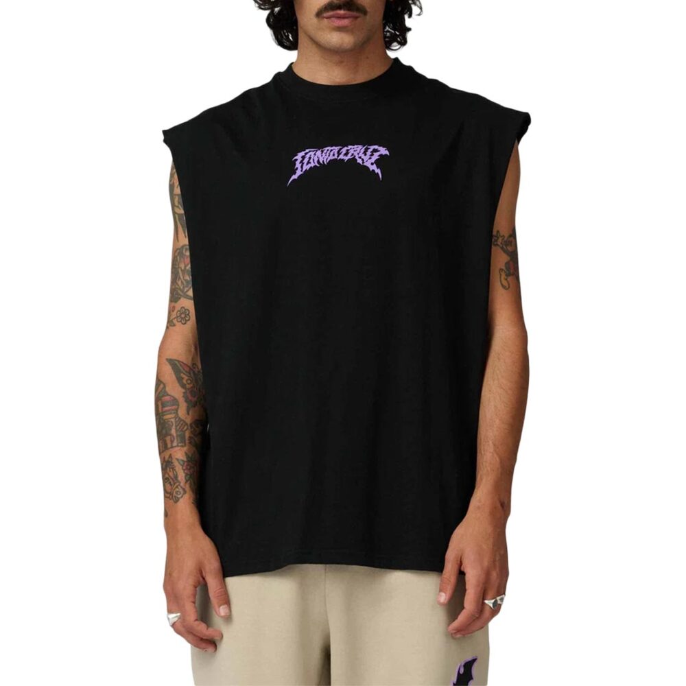 Santa Cruz Out Of Time Vest - Black