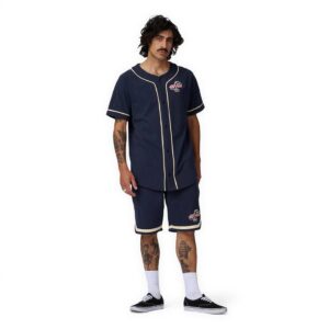Santa Cruz Outer OGSC Baseball Shorts - Navy
