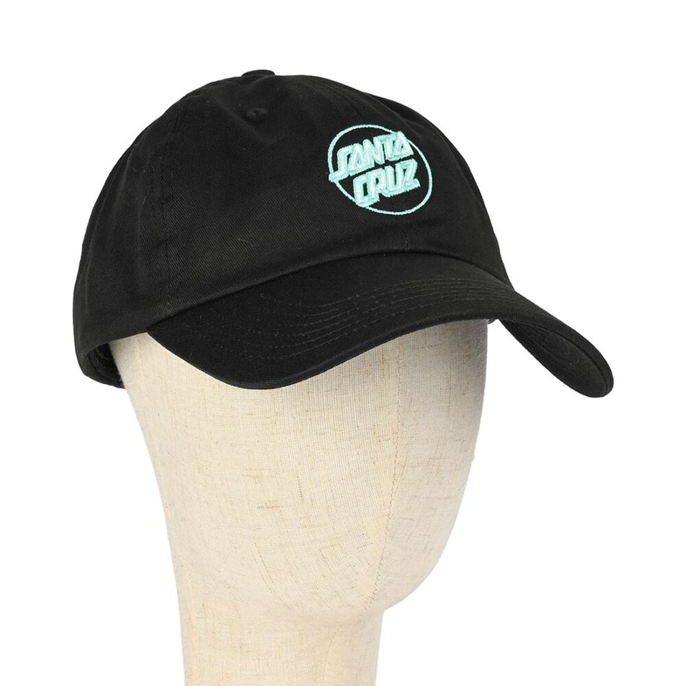 Santa Cruz Partial Dot Strapback Cap - Black