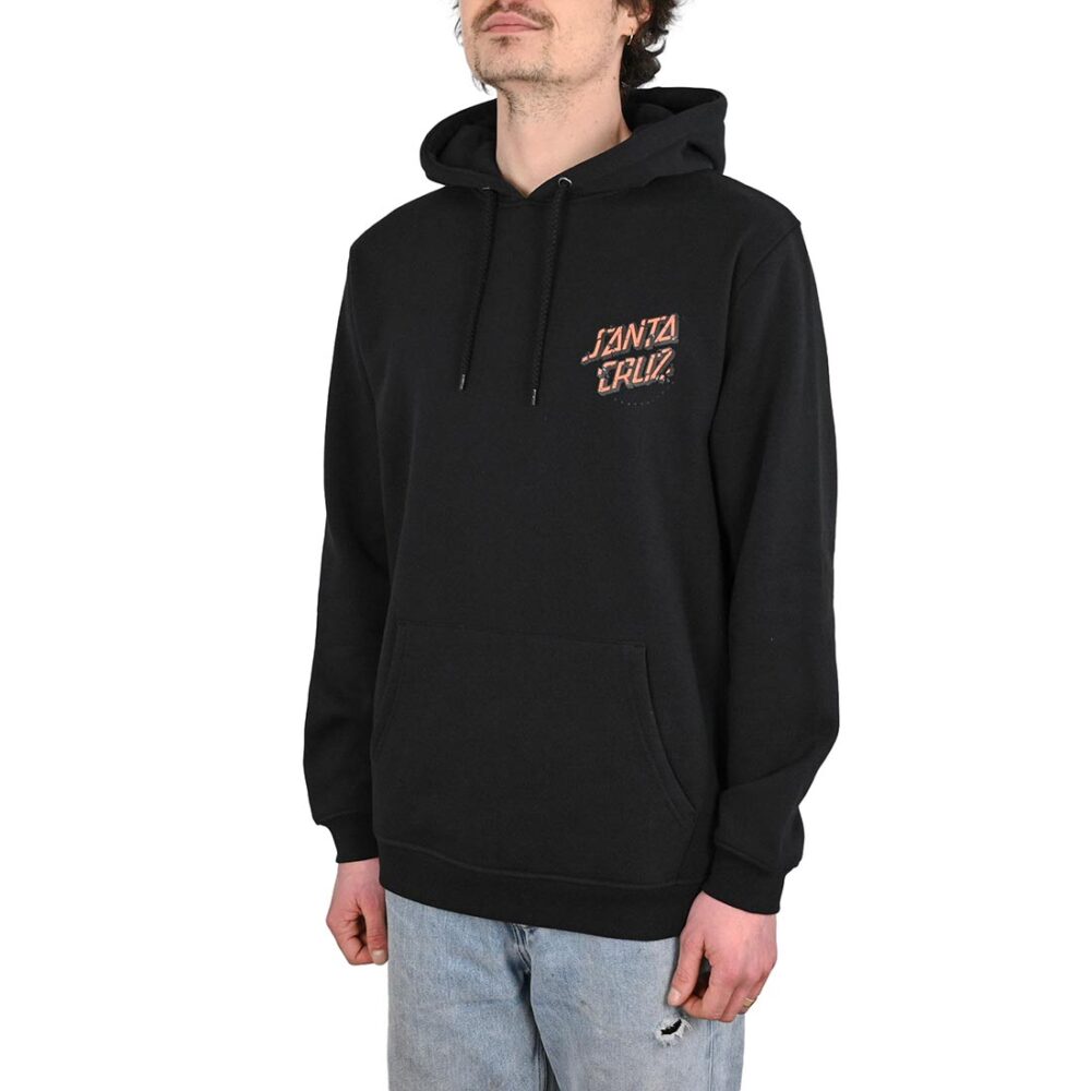 Santa Cruz Roskopp Screaming Five Pullover Hoodie - Black