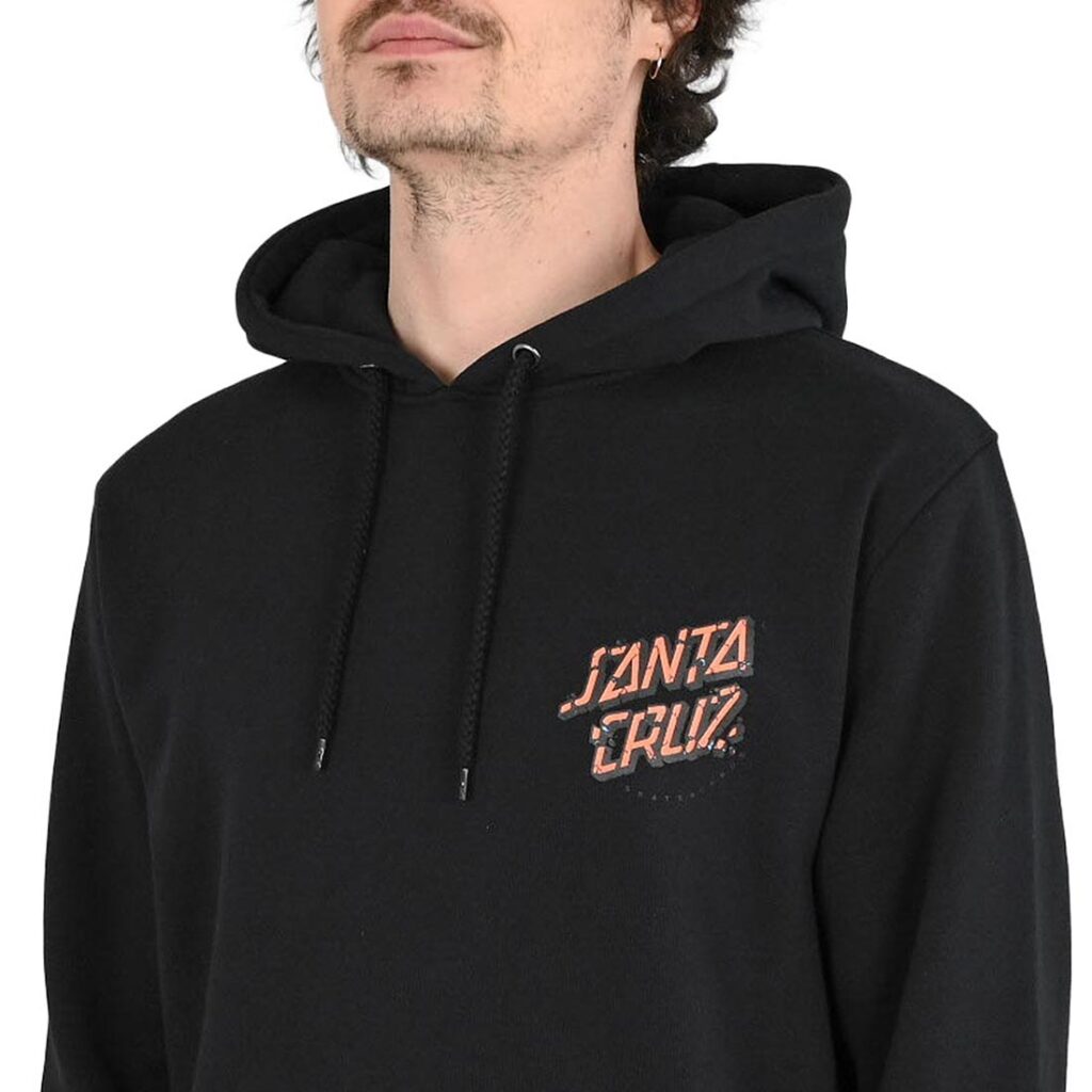 Santa Cruz Roskopp Screaming Five Pullover Hoodie - Black