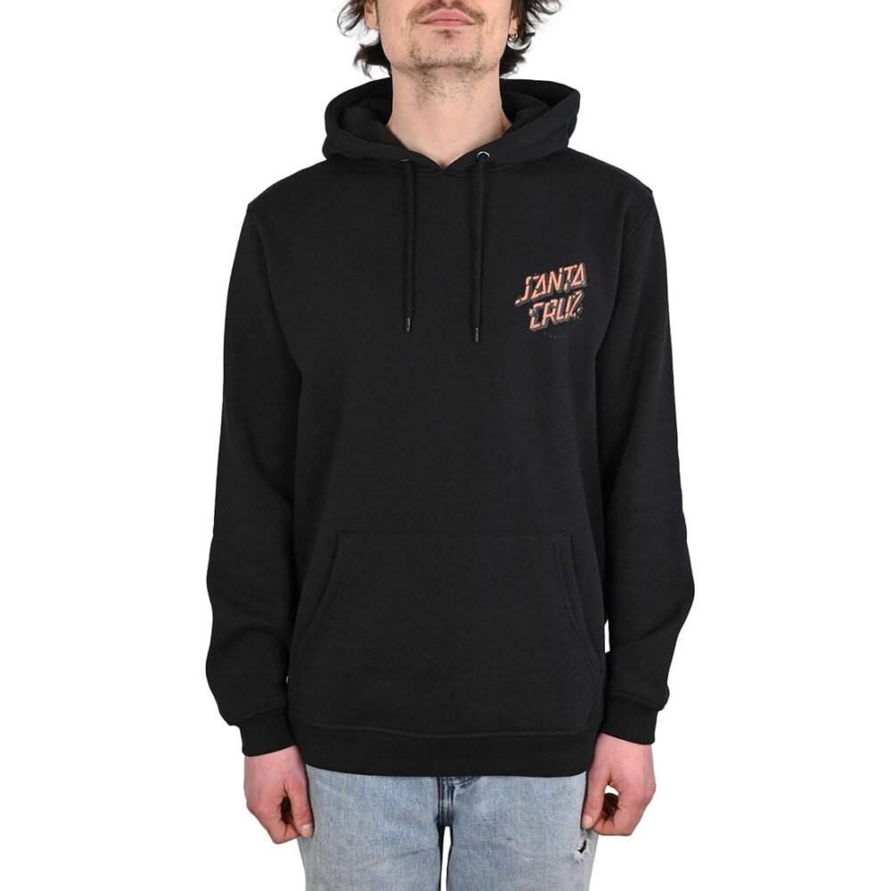 Santa Cruz Roskopp Screaming Five Pullover Hoodie - Black