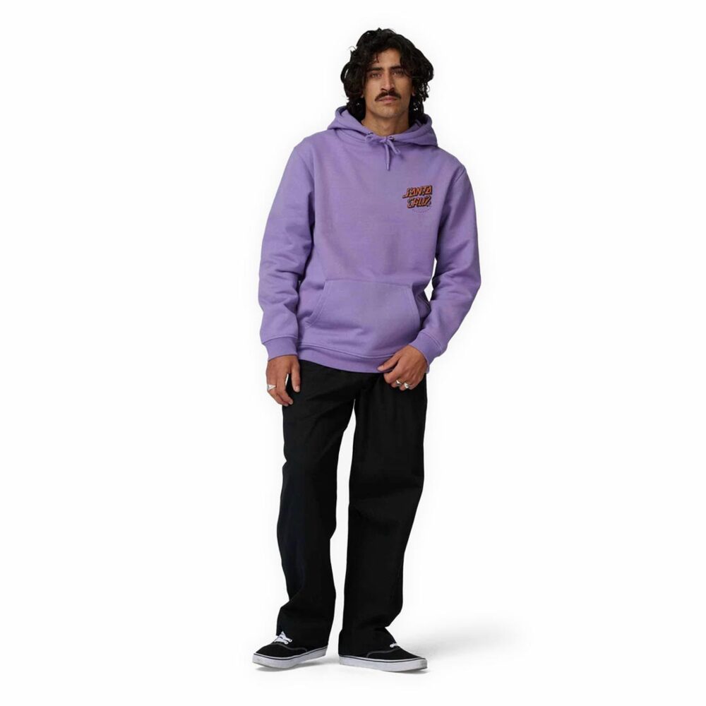 Santa Cruz Roskopp Screaming Five Pullover Hoodie - Purple Haze