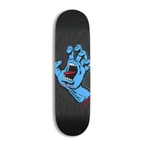 Santa Cruz Screaming Hand 8.6" Skateboard Deck - Black