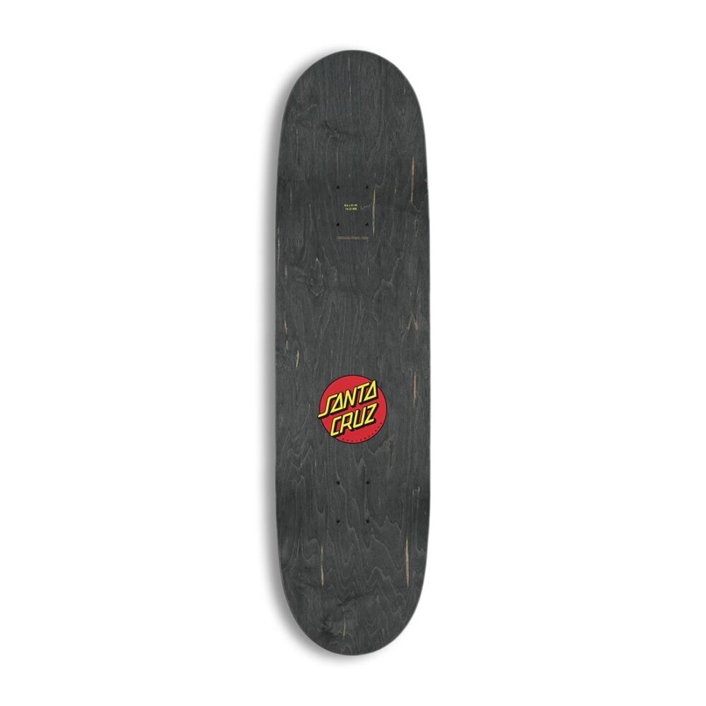 Santa Cruz Screaming Hand 8.6" Skateboard Deck - Black