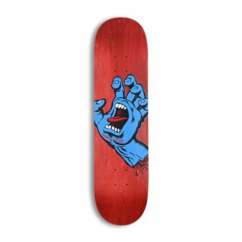 Santa Cruz Screaming Hand 8" Skateboard Deck - Red (Copy)