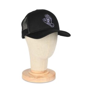Santa Cruz Stamped Screaming Hand Mesh Back Cap - Black